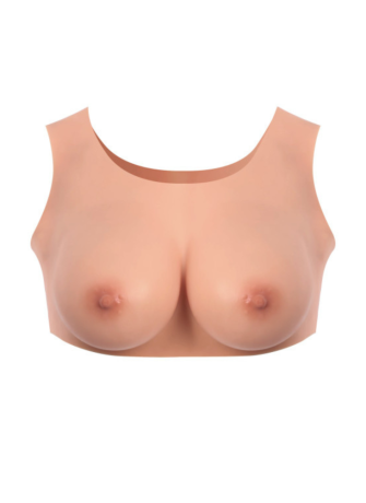 Buste seins réaliste couleur peau claire Taille S Bonnet C - CC730014019403